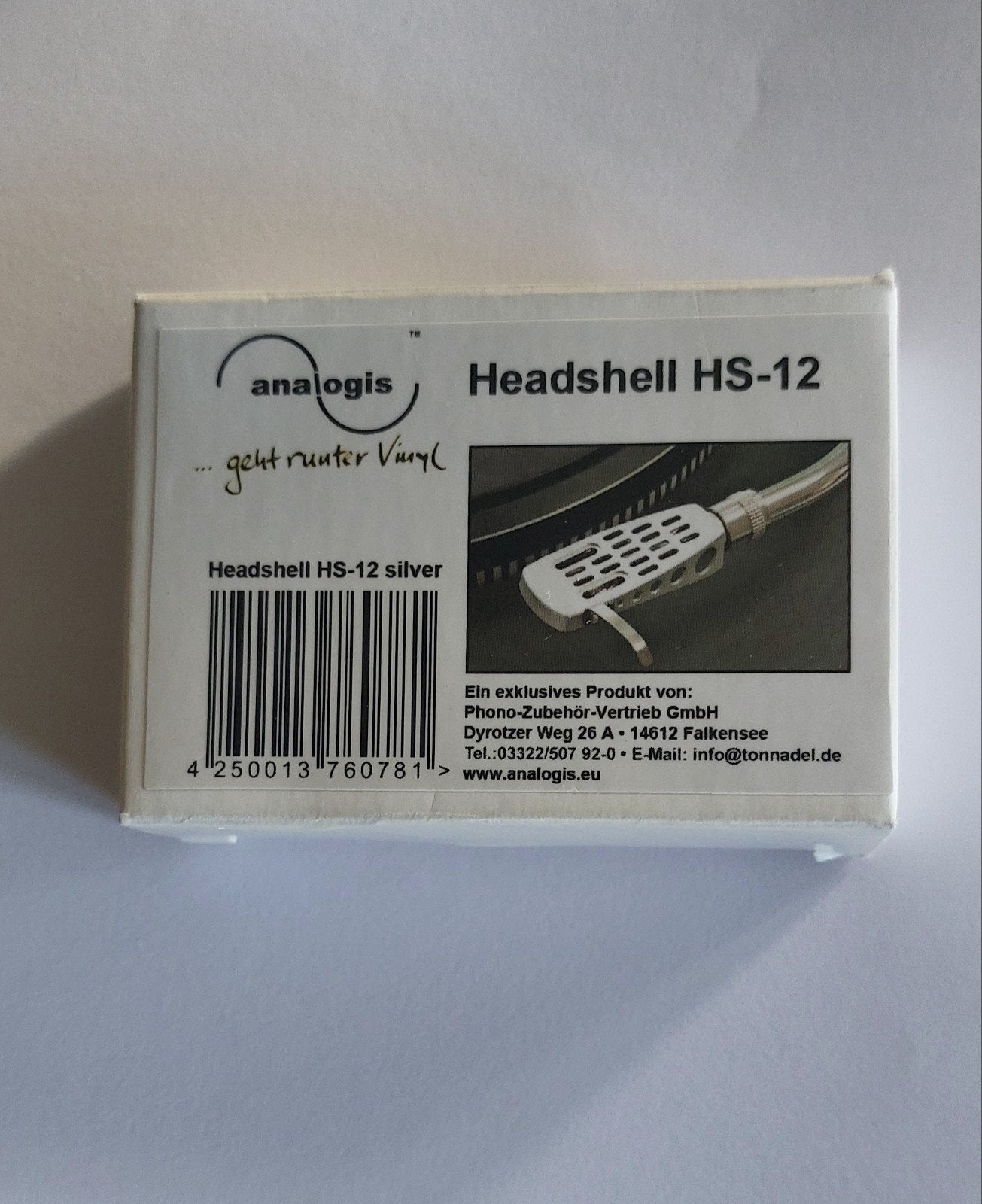 HEADSHELL HS-12 de Analogis, TV, Hi-fi & Vidéo, Tourne-disques, Enlèvement ou Envoi
