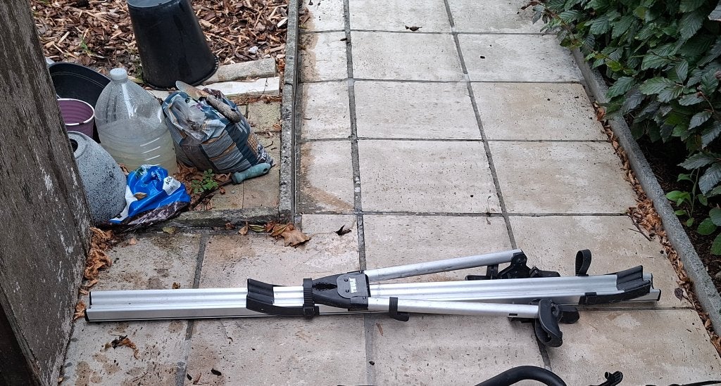 Thule fietsendrager, Auto diversen, Ophalen, 1 fiets, Gebruikt, Dakdrager