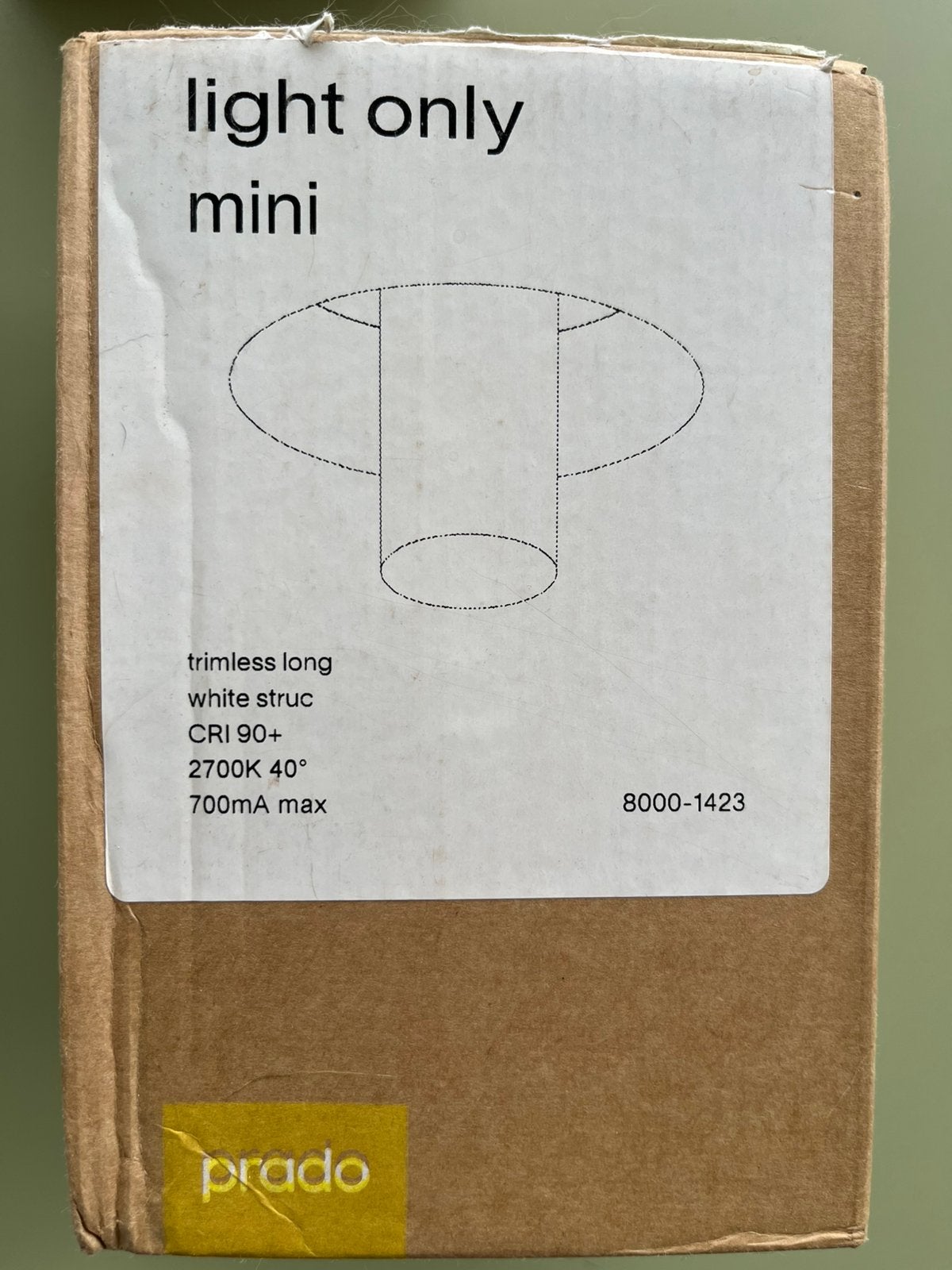Prado inbouwspots NIEUW, Maison & Meubles, Lampes | Spots, Neuf, Spot encastrable, LED, Métal