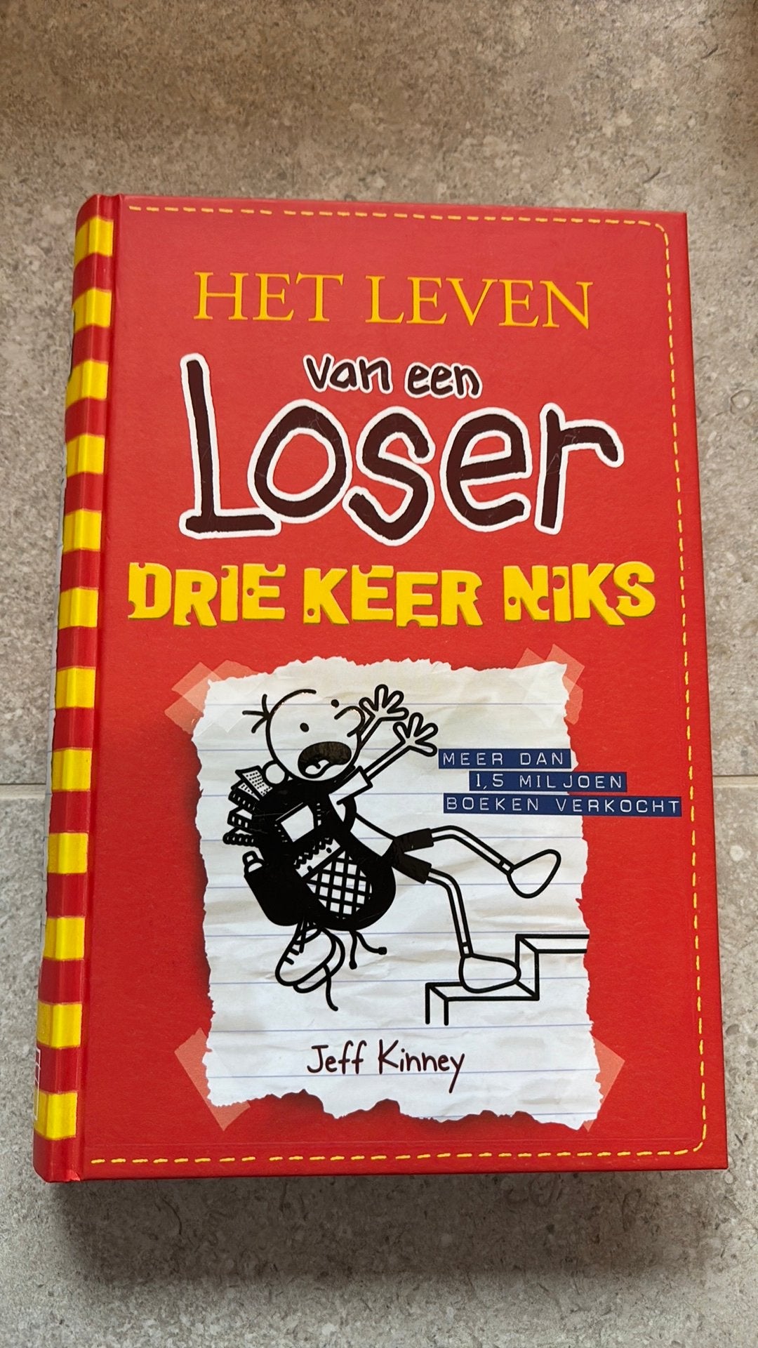 Jeff Kinney - het leven van een loser- Drie keer niks, Enlèvement ou Envoi, Jeff Kinney