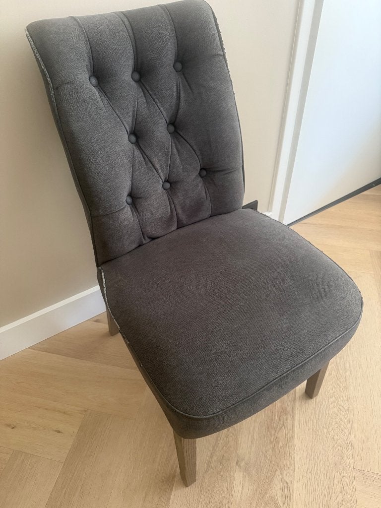 Eetkamer stoelen, Maison & Meubles, Gris, Bois, Enlèvement, Cinq, Six Chaises ou plus