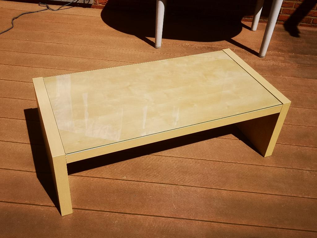 Salontafel/loungetafel 118x59x38,5cm, Huis en Inrichting, Ophalen, Gebruikt, 100 tot 150 cm, 50 tot 100 cm