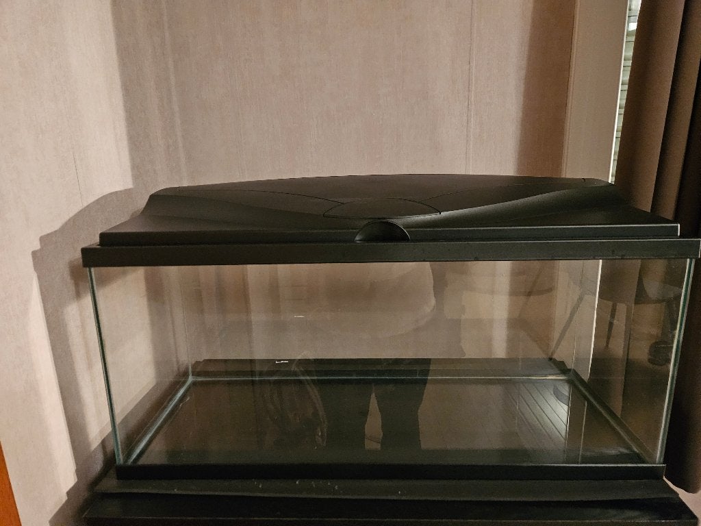 Aquarium ciano, Ophalen, Overige merken, Zo goed als nieuw, Inclusief deksel