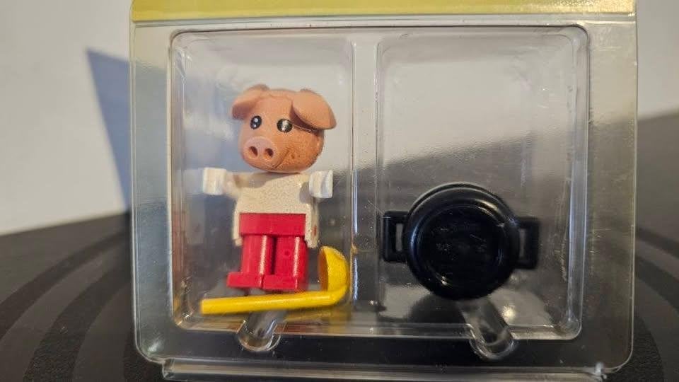 Vintate figuur Lego Fabuland Peter Pig The Cook 3703 1982r., Ophalen