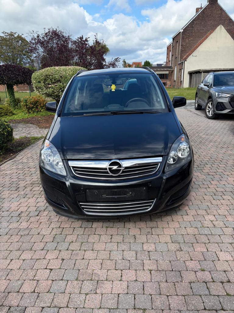 Opel zafira 1.6 benzine te koop. 58000km!!!, Auto's, Euro 5, Zwart, 5 deurs, Particulier