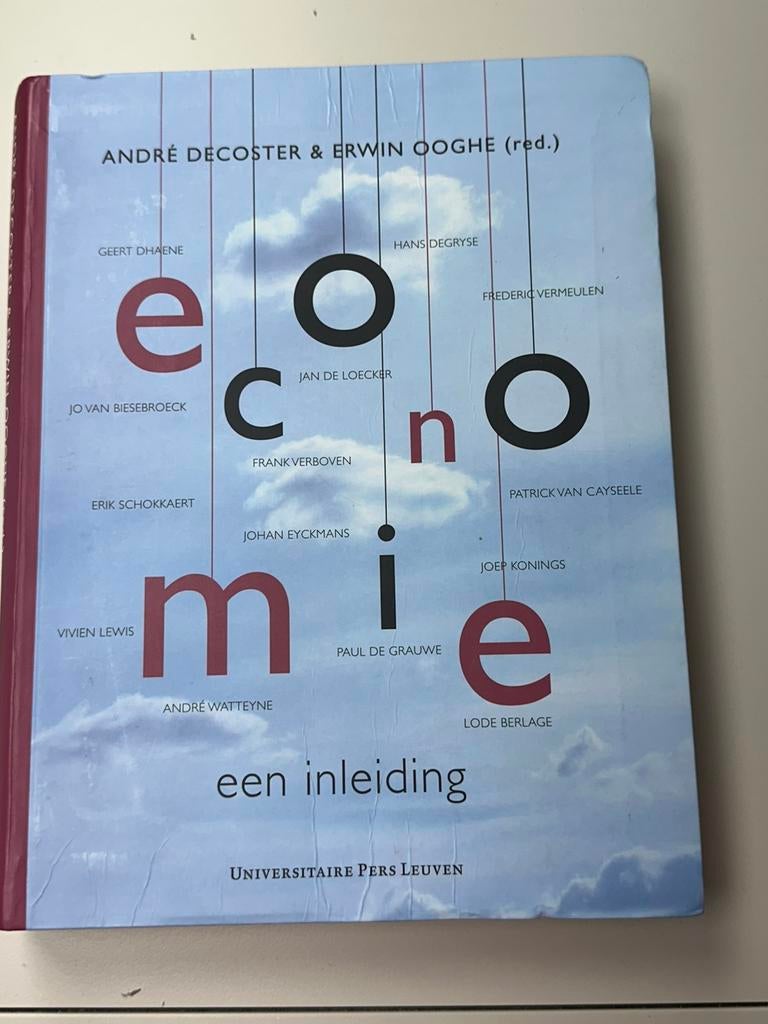 Economie: een inleiding, Boeken, Studieboeken en Cursussen, Ophalen, Zo goed als nieuw