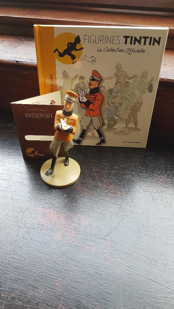 tintin figurine officielle n 20, Enlèvement ou Envoi, Tintin, Comme neuf