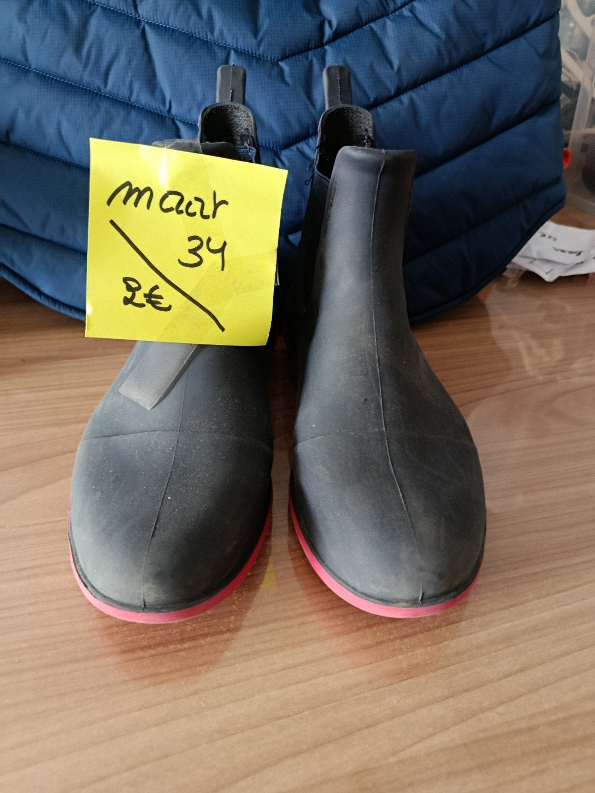 Bottes d'équitation taille 34 -> 2€, Imperméable, Multicolore, Enlèvement, Utilisé