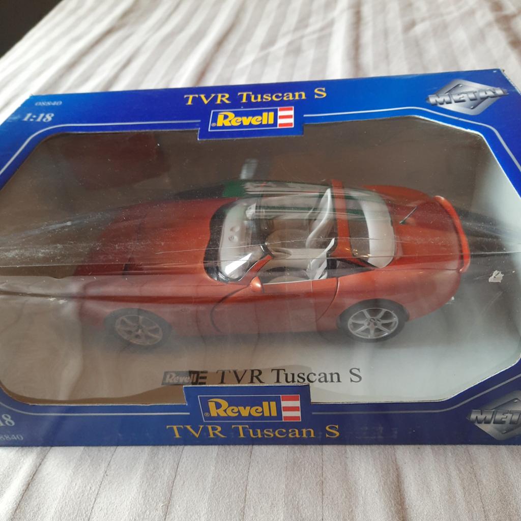 REVELL 1/18 METAL* TVR TUSCAN S * VINTAGE * NOUVEAU * MINI *, Enlèvement, Neuf, Voiture, Revell