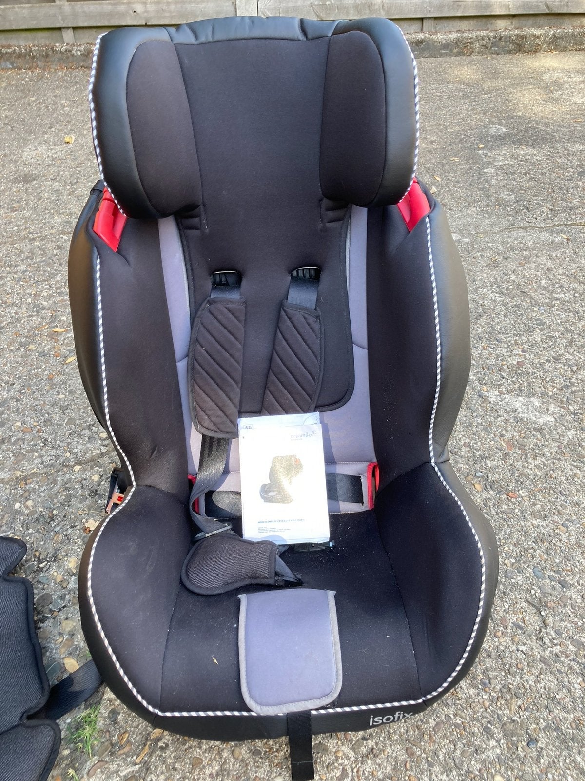 Autostoel Dreambee essentials groep 1/2/3 isofix, Verstelbare rugleuning, Gebruikt, 9 t/m 36 kg, Isofix