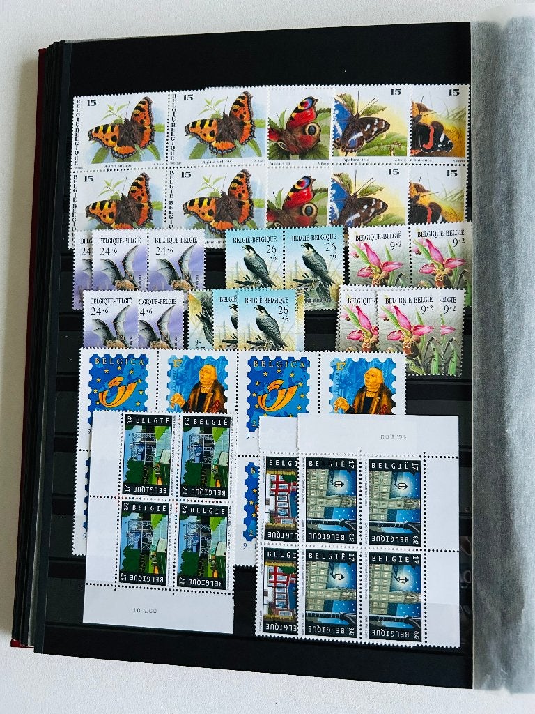 Ongestempelde postzegels in Belgische franken, Postzegels en Munten, Ophalen, Orginele gom, Zonder stempel, Postfris