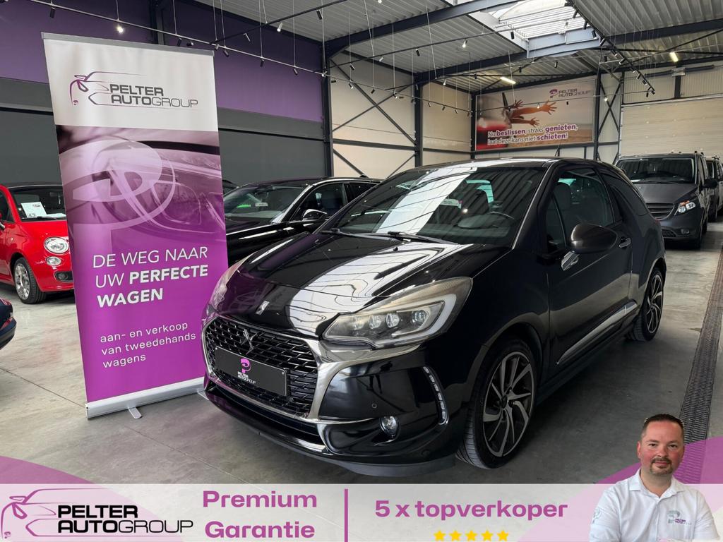 Citroen DS3 1.2i pure tech 1ste eig. Navi Camera, Auto's, Citroën, 0 kg, 1199 cc, 0 kg, Zwart
