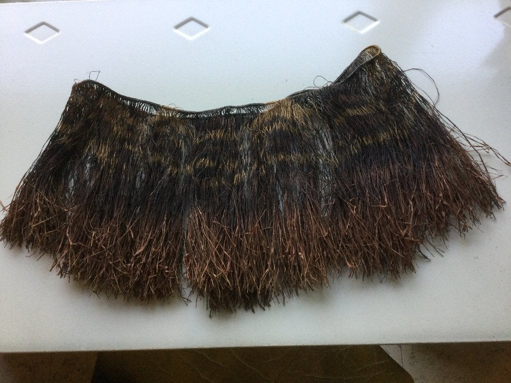Skirts ceremonial Congo +- 1930, Ritueel object, 22 cm, Afrika, Handgemaakt