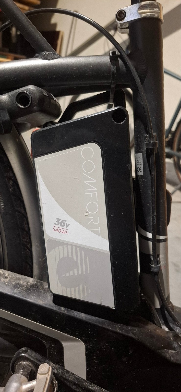 Batterij 540Wh 36V, Utilisé