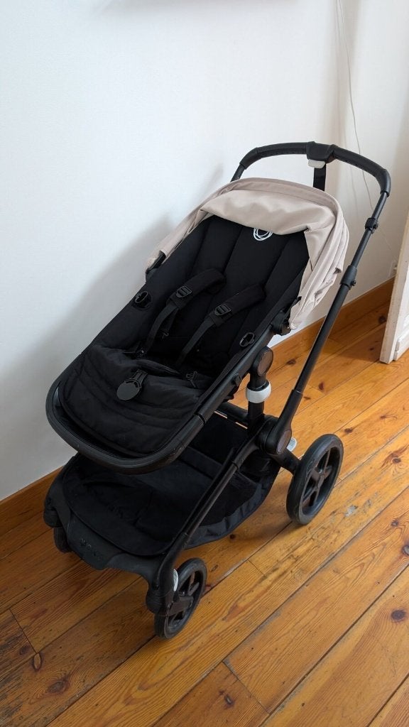 Bugaboo Fox 5 compleet + voetenzak, regenhoes en adapters, Kinderen en Baby's, Bugaboo, Zo goed als nieuw, Met reiswieg, Ophalen