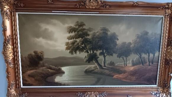 schilderij Servaes, Ophalen