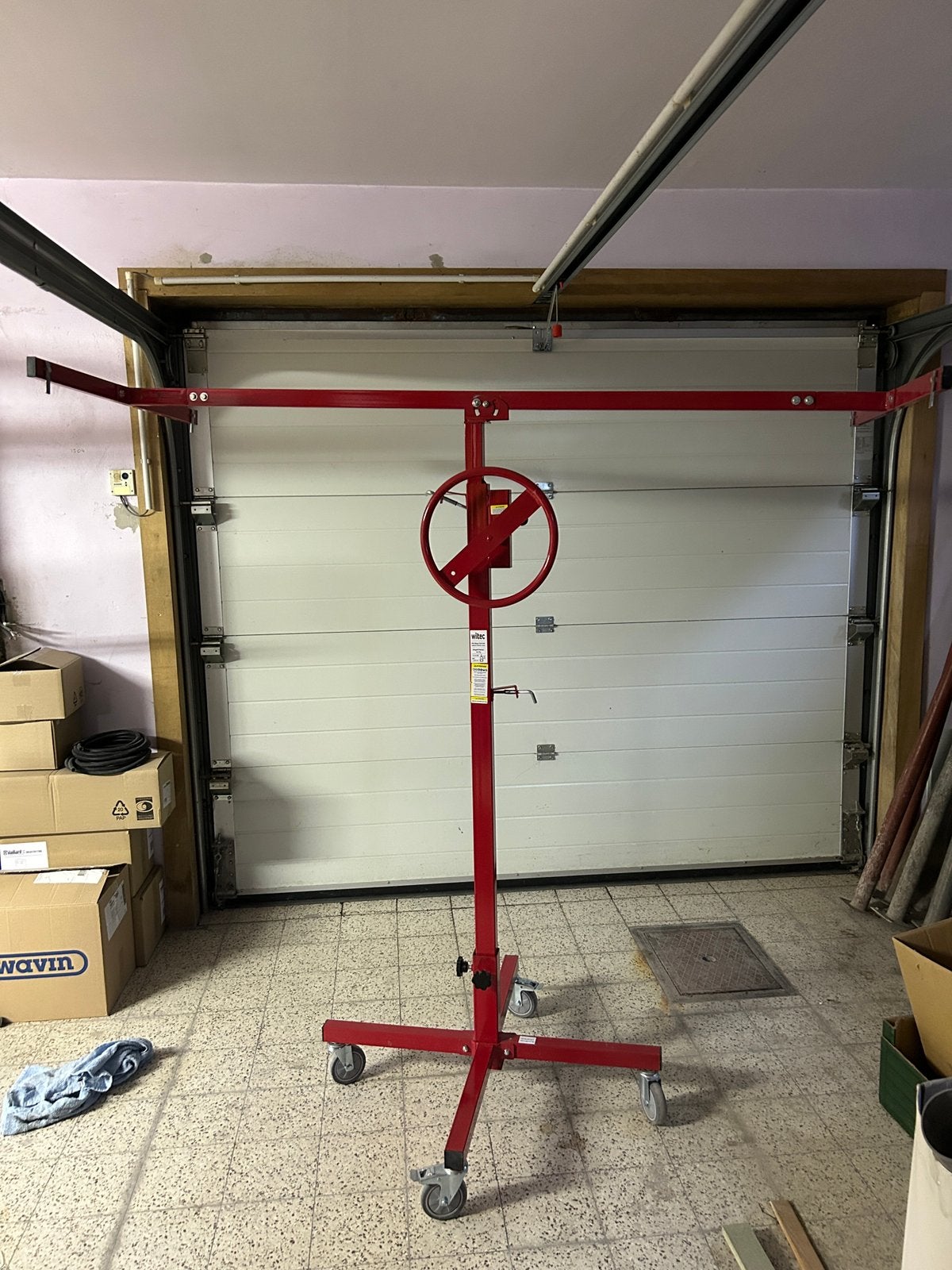 Gips lift (gyproc/gyplat), Ophalen, Zo goed als nieuw