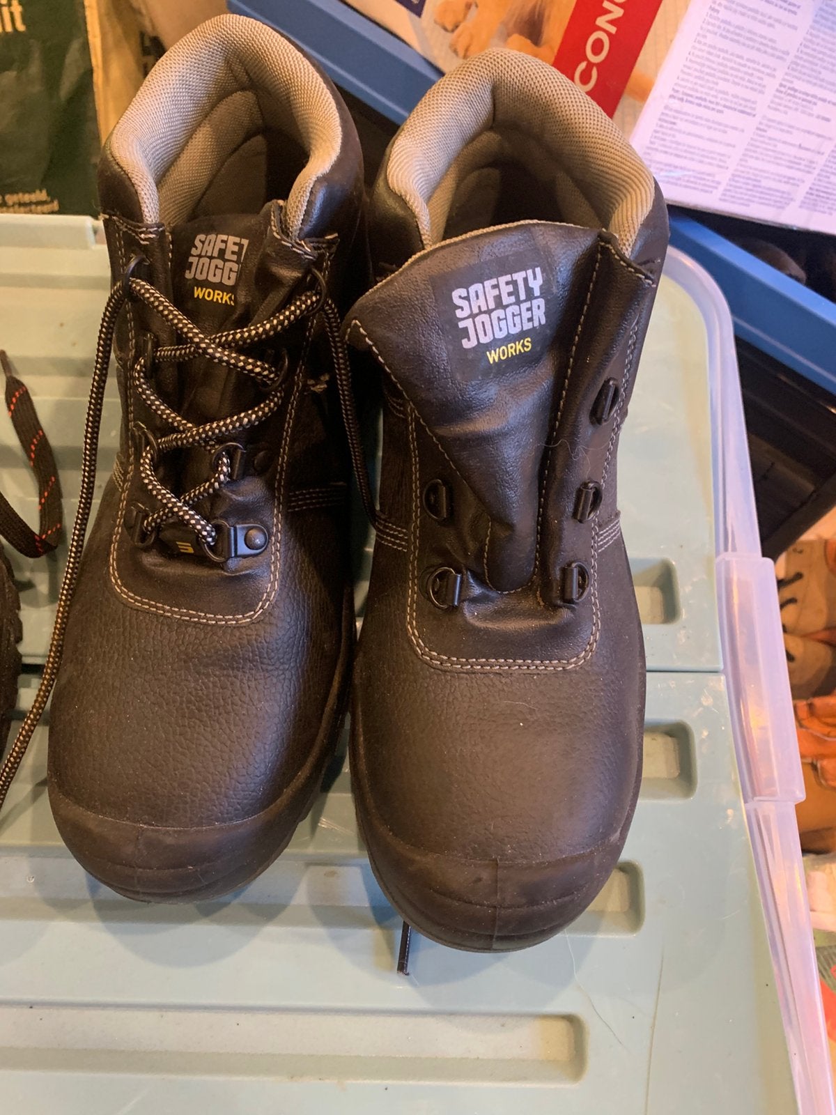 Veiligheid schoenen, Doe-het-zelf en Bouw, Ophalen, Zo goed als nieuw