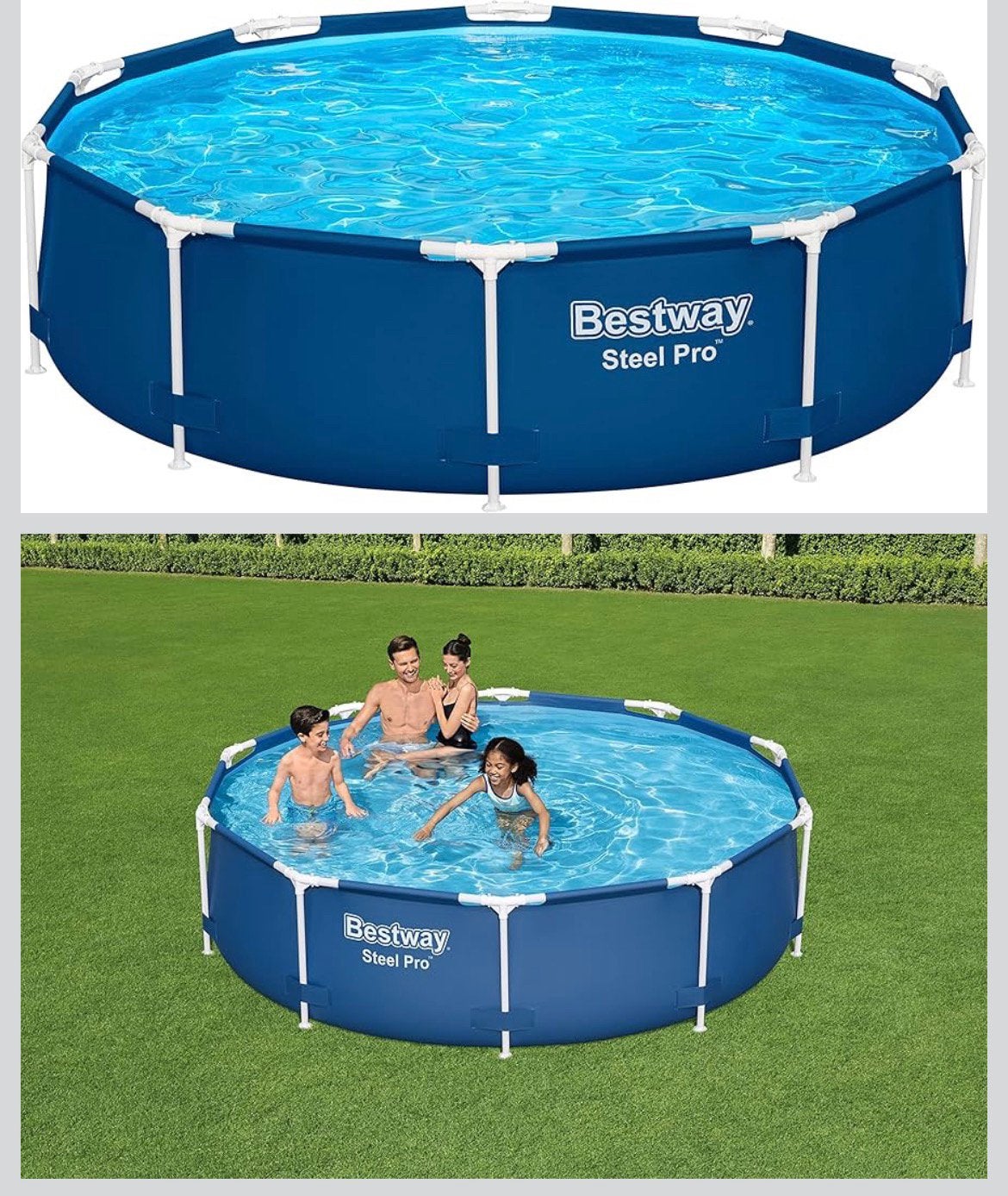 Zwembad. Bestway Steel Pro. 3.05 M, Tuin en Terras, Zwembad-toebehoren, Ophalen, Gebruikt, Filter