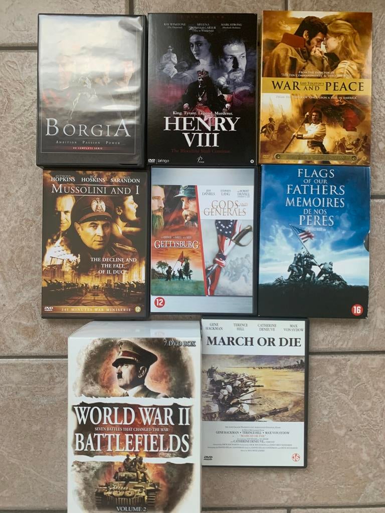 DVD - oorlog reeksen, Enlèvement ou Envoi, Comme neuf