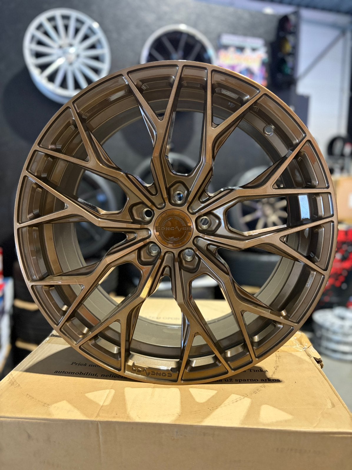 19” Concaver cvr1 brushed bronze, Enlèvement