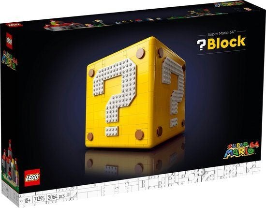 LEGO 71395 Super Mario 64 vraagtekenblok nieuw, Kinderen en Baby's, Overige thema's, Lego, Nieuw, Ophalen of Verzenden