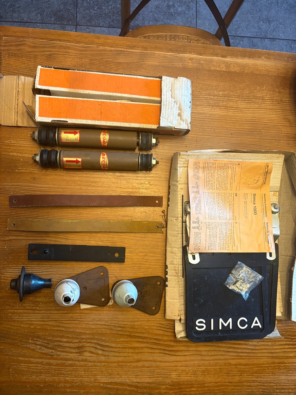 diverses pièces pour Simca 1000, Auto-onderdelen, Ophalen of Verzenden