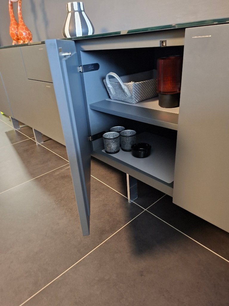 Meubel-dressoir, Ophalen, Zo goed als nieuw, Overige houtsoorten, 200 cm of meer