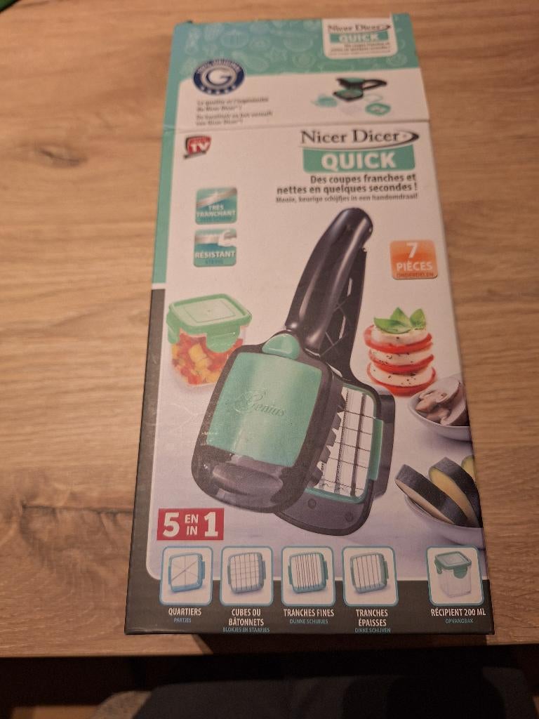 Nicer dicer, Ophalen, Kunststof, Nieuw, Snijmachine