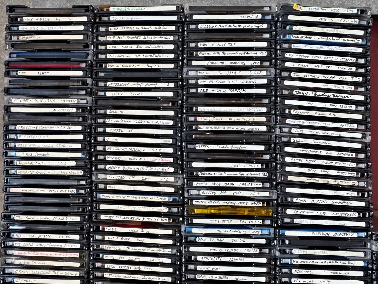 Grand lot de minidisc / sony, Enlèvement ou Envoi, Lecteur MiniDisc