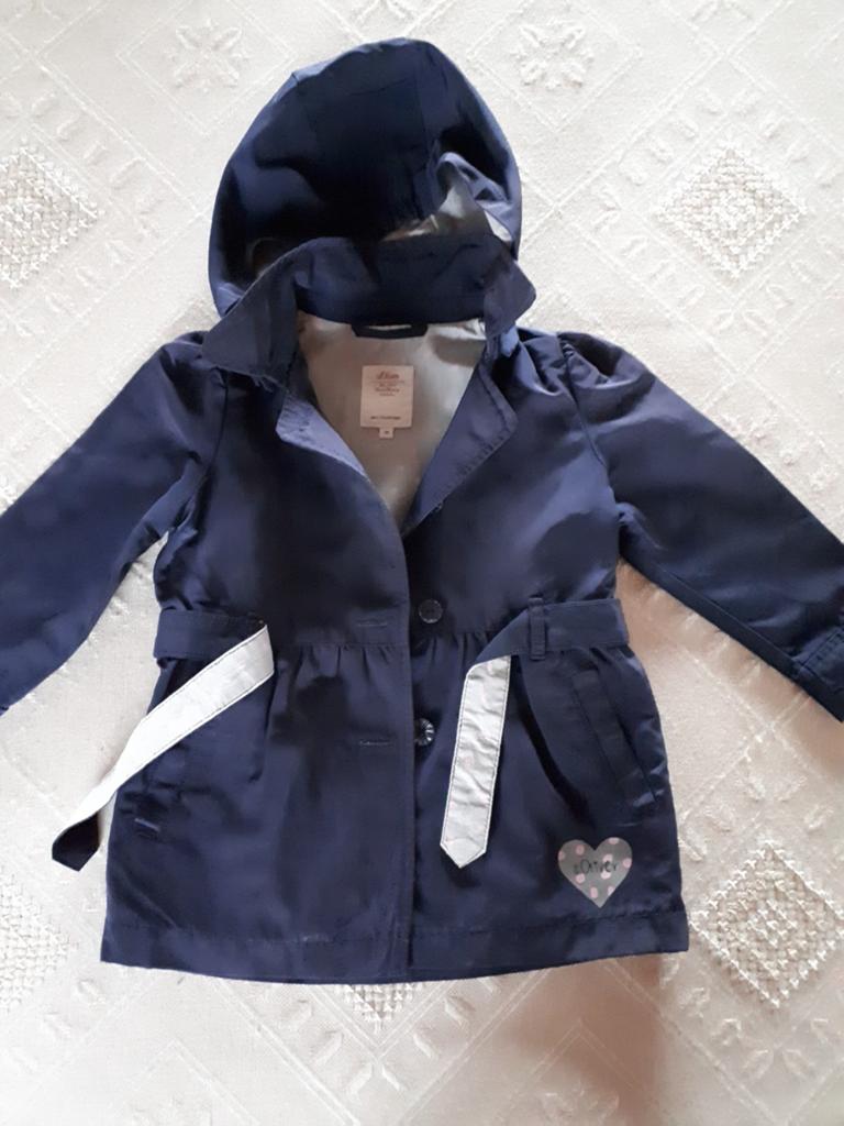 Mooie tussenseizoen meisjes jas S.Oliver mt 98, Kinderen en Baby's, Kinderkleding | Maat 98, Ophalen of Verzenden, Jas