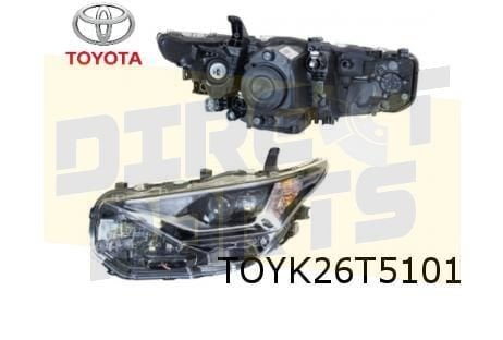 Toyota Auris Koplamp Links (HIR2/LED) Origineel  8117002K60, -, Verzenden, -, Nieuw