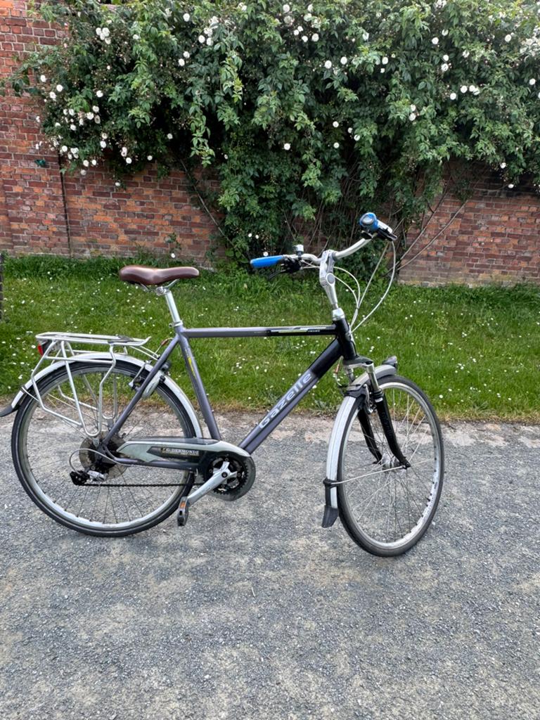 gazelle heren fiets, Fietsen en Brommers, Ophalen, Velgrem, Versnellingen, Zo goed als nieuw