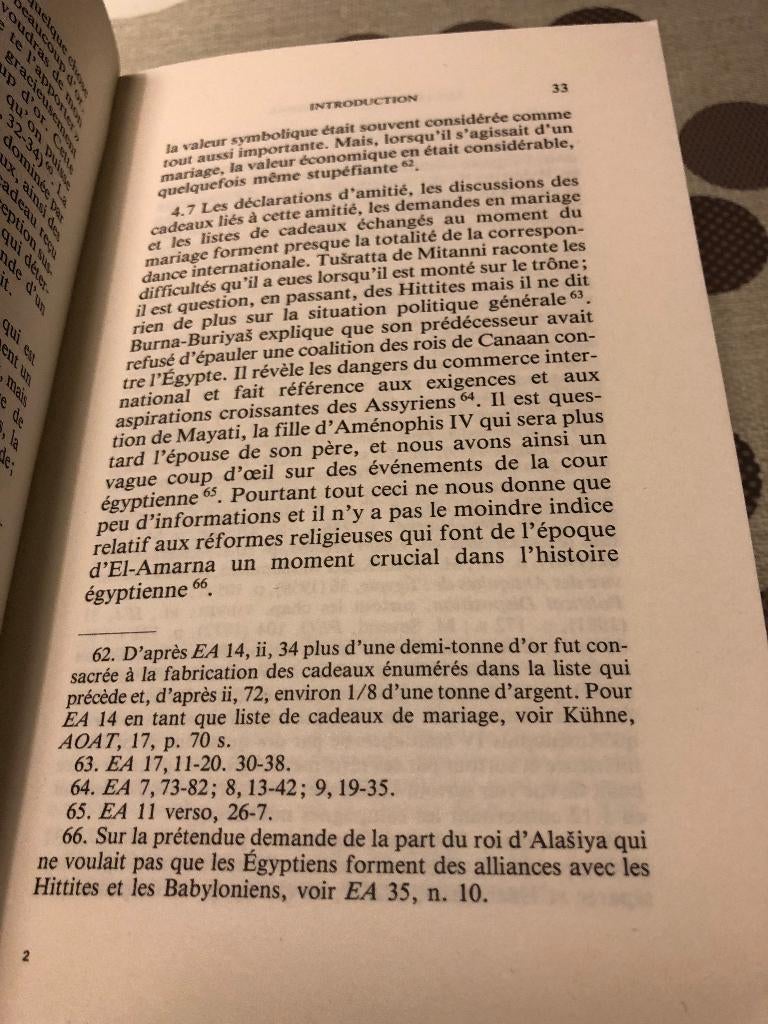 Les lettres d'El Amarna - Literatures anciennes, Enlèvement ou Envoi, 14e siècle ou avant, Utilisé, Afrique