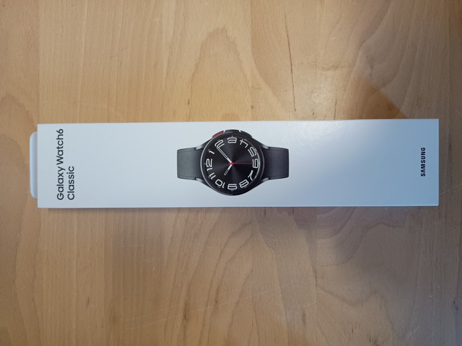 Samsung galaxy watch 6 classic (NOUVEAU/JAMAIS OUVERT), Enlèvement ou Envoi, Neuf, Noir, Samsung galaxy watch 6 43mm