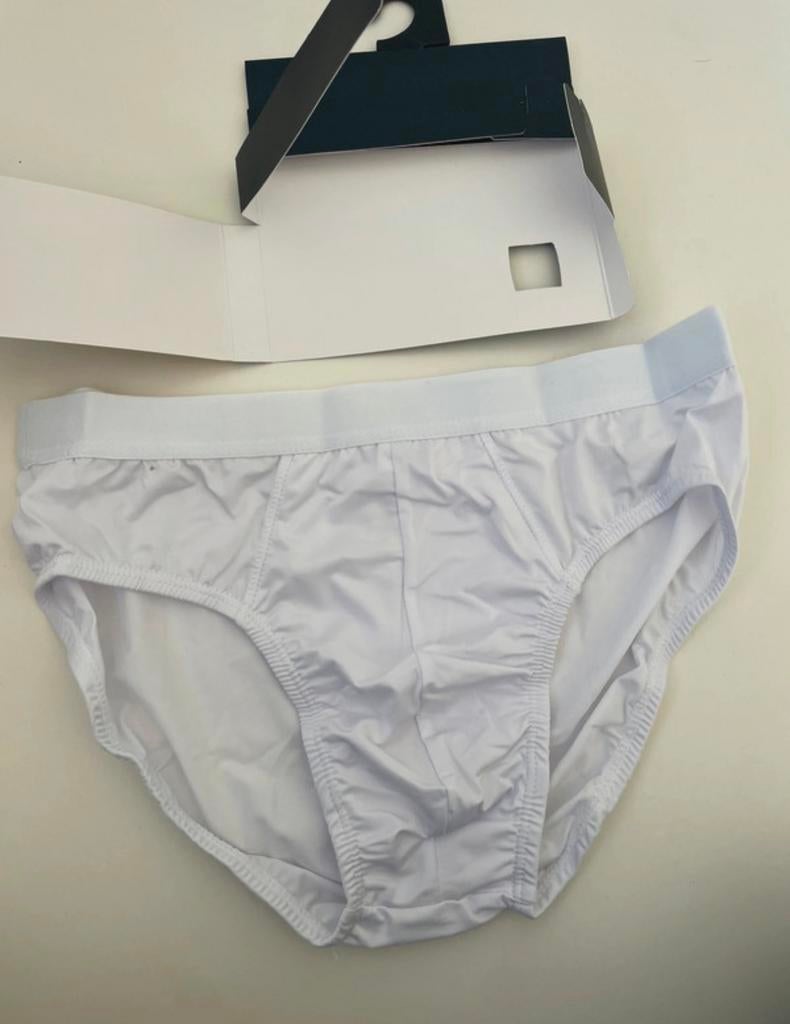 Nouveau slip en microfibre blanc, Envoi, Blanc, Slip