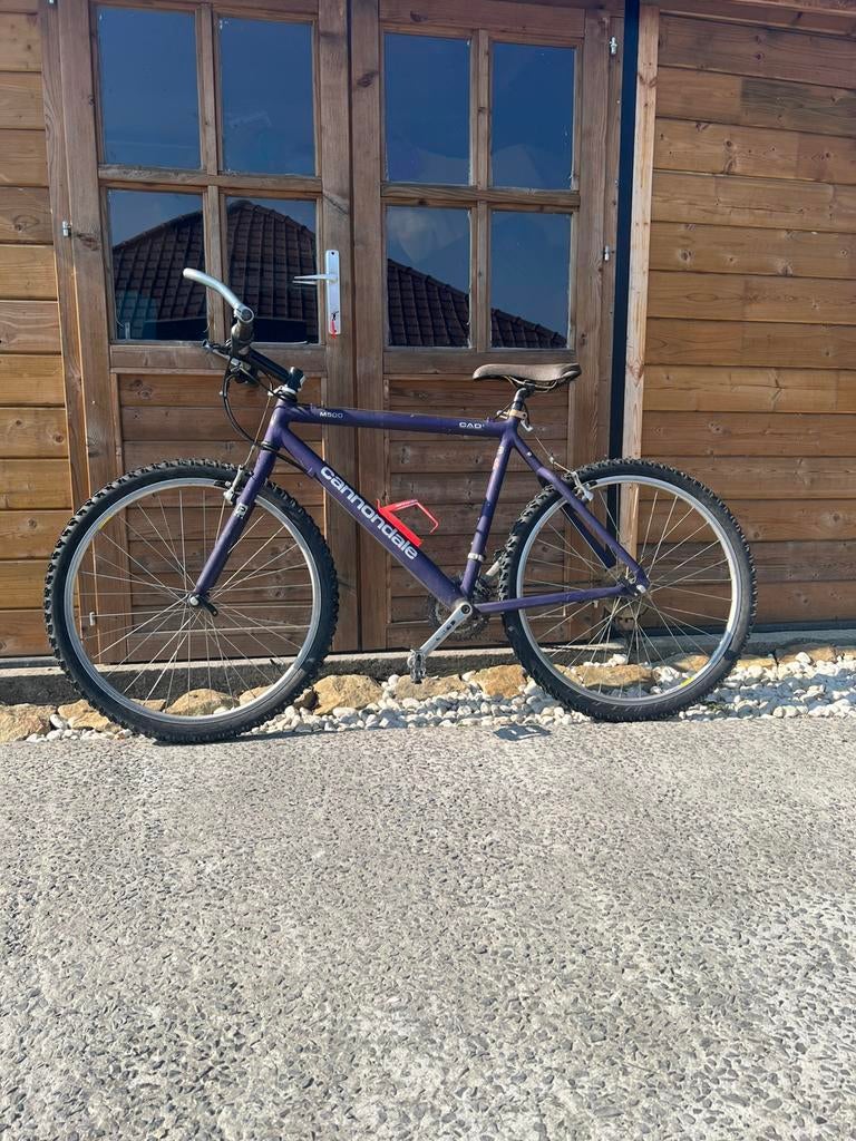Vélo Cannondale violet, Enlèvement, Utilisé