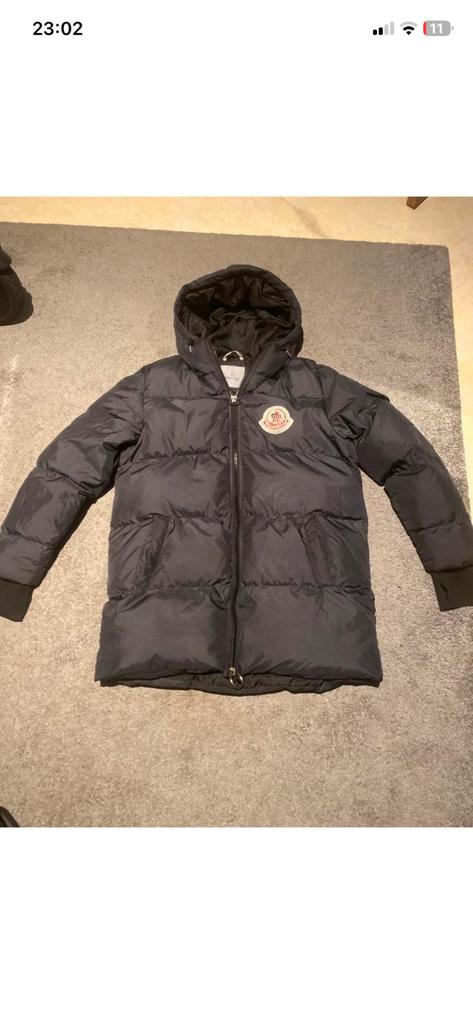 Moncler jas L, Enlèvement ou Envoi, Comme neuf, Taille 52/54 (L), Noir