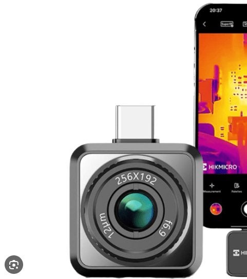 HIKMICRO Mini2Plus V2 Warmtebeeldcamera, Ophalen, Zo goed als nieuw, Temperatuur