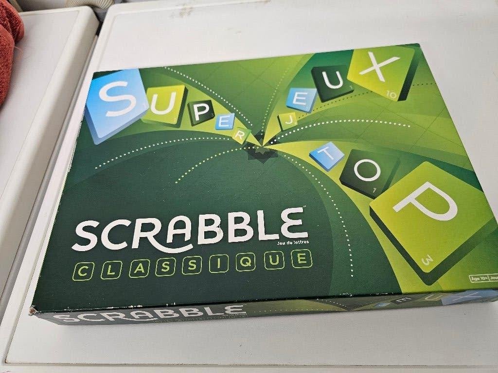 JEU SCRABBLE, Hobby & Loisirs créatifs, 1 ou 2 joueurs, Enlèvement, Comme neuf