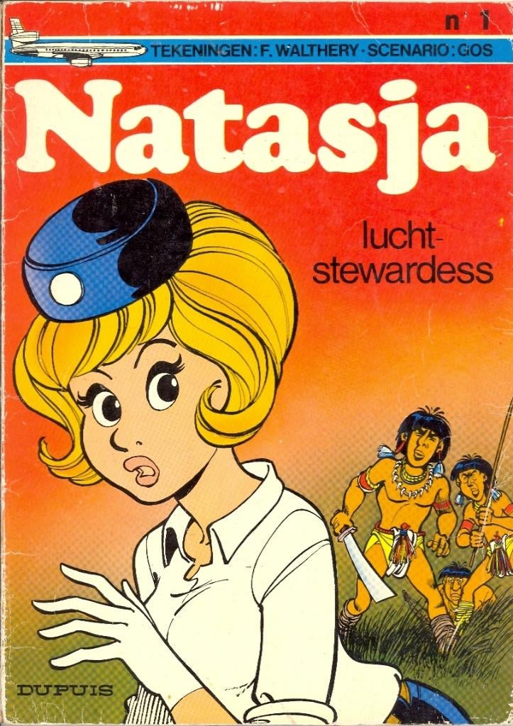 Verzameling strips Natasja., Meerdere stripboeken, Ophalen of Verzenden, Gelezen, Francois Walthéry