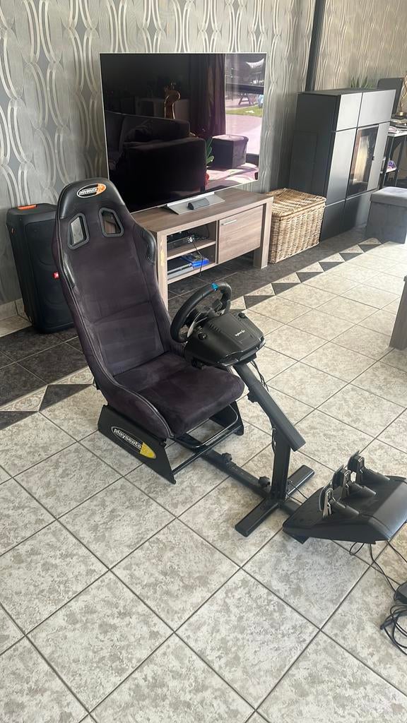 Playseat + logitech, Logitech, Ophalen, Zo goed als nieuw, PC