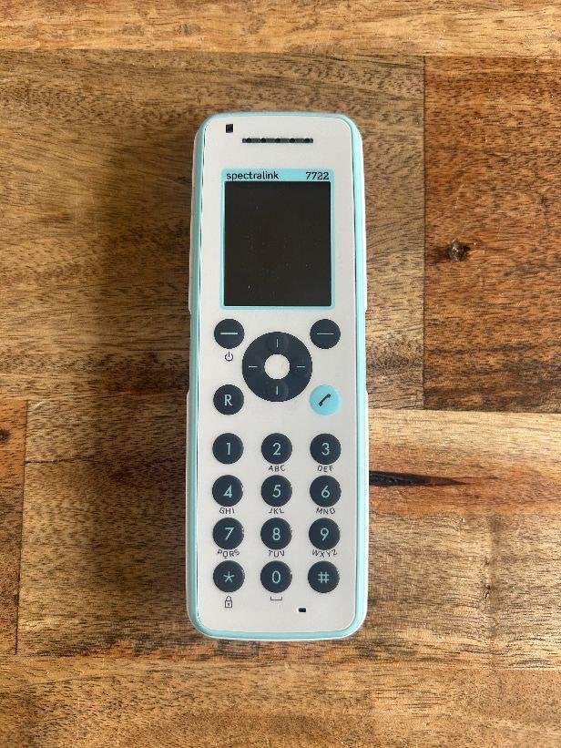 ️☎️Spectralink Polycom Kirk 7722 Dect + Accu 1G8 02660000️☎️, Télécoms, Téléphones fixes | Combinés & sans fil, Enlèvement ou Envoi