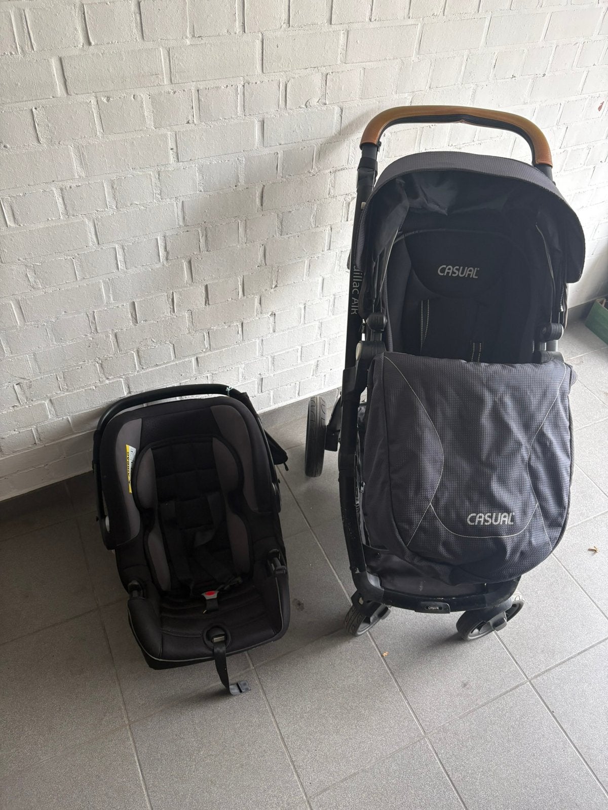 Kinderwagen 3 in 1, Motoren, Ophalen, Zo goed als nieuw