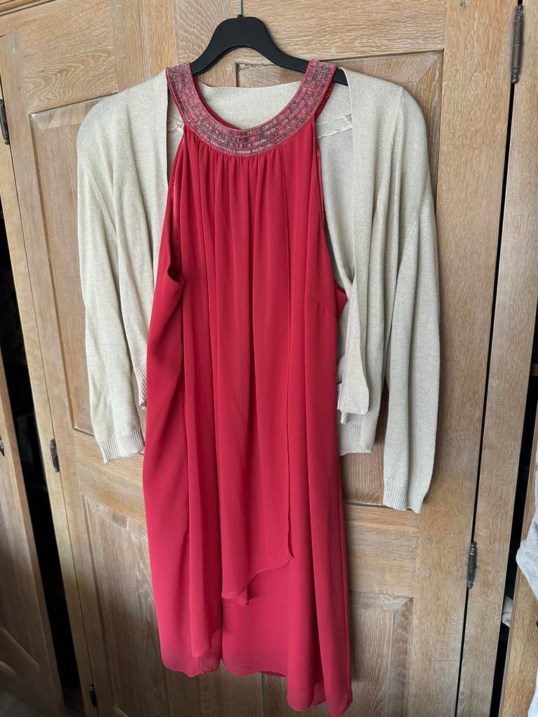 Avondjurk/ feestelijk kleedje, Kleding | Dames, Ophalen, Zo goed als nieuw, Maat 42/44 (L)