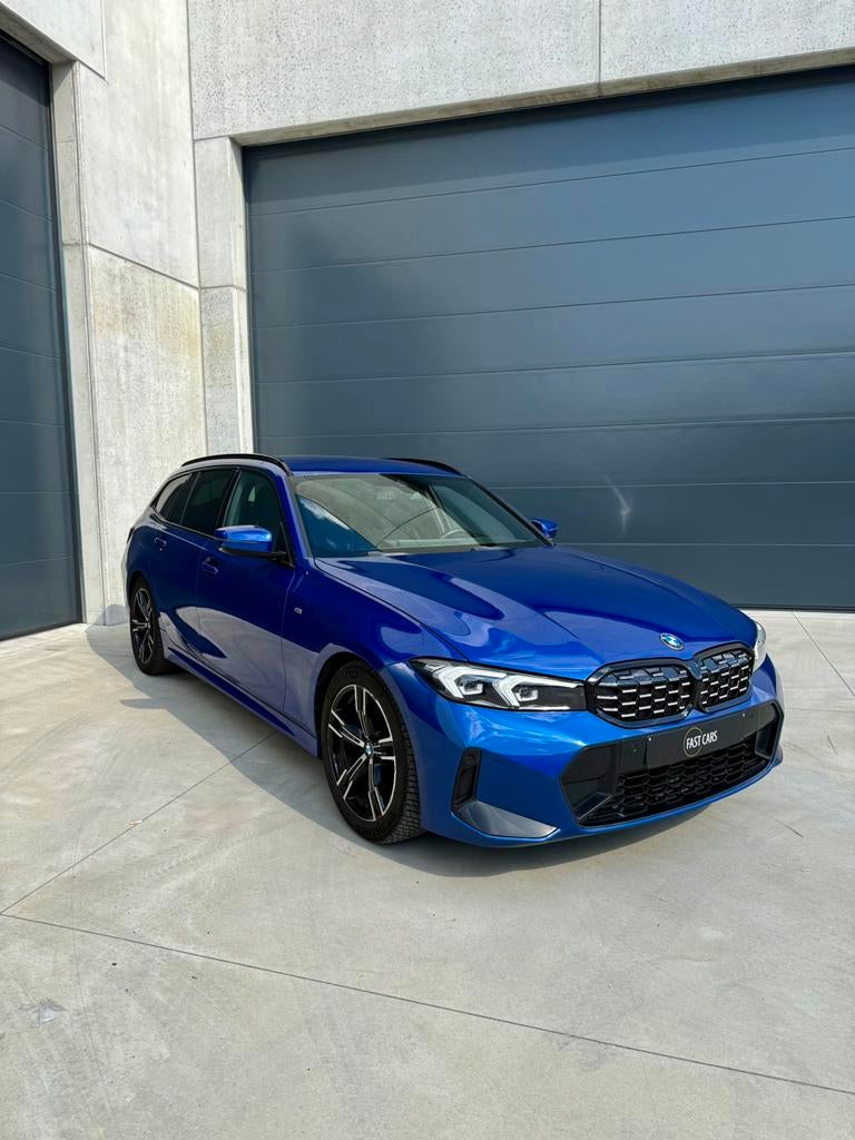 318d - M pakket - Automaat - 2024 - 72.000km, Auto's, BMW, Automaat, Blauw, Leder, Bedrijf