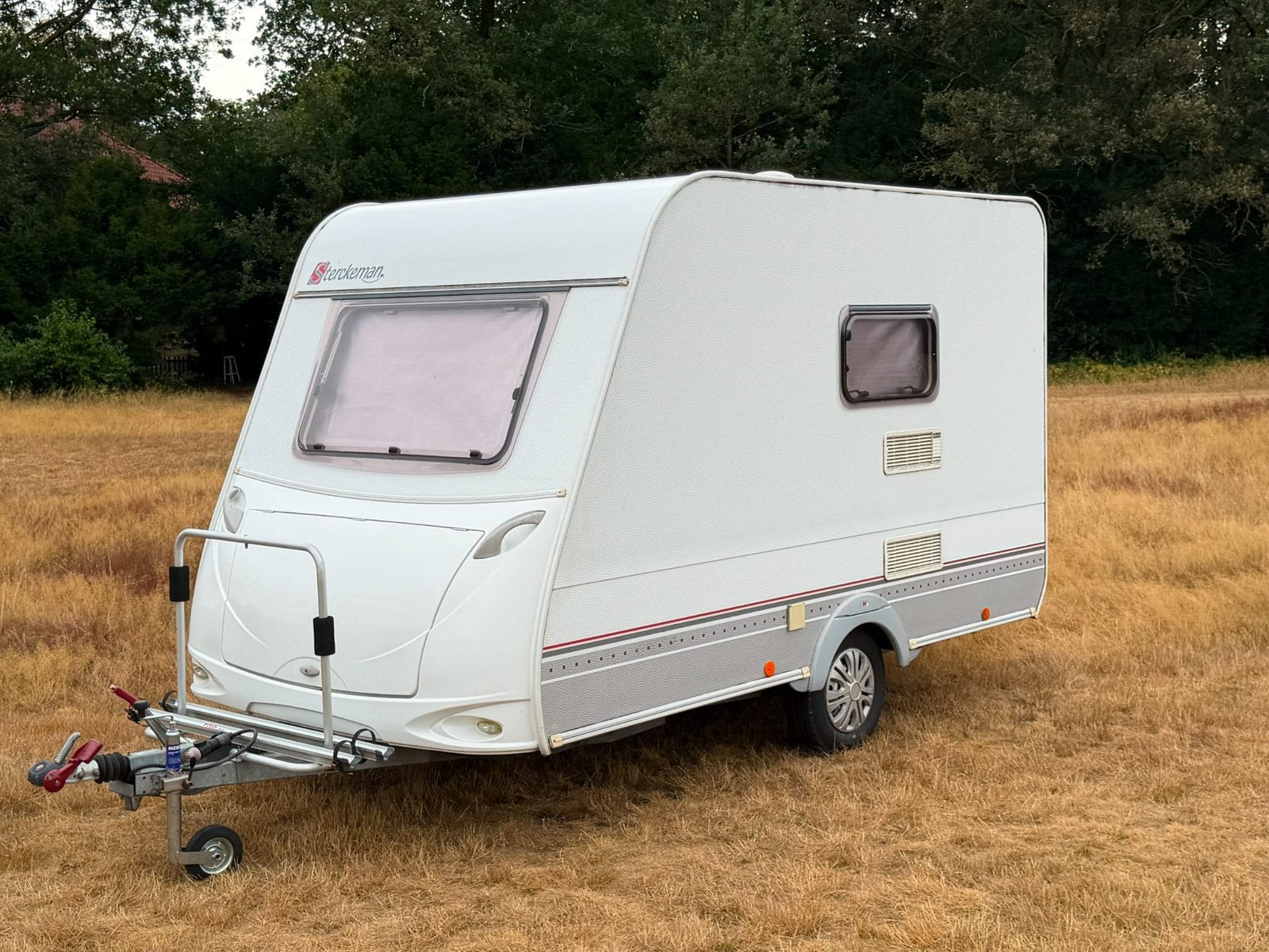 Sterckeman 330 CP 2009 (MAX. 750KG) Keuringsvrij/Geen regist, Caravans en Kamperen, Caravans, Sterckeman, Dwarsbed, Kleine zit