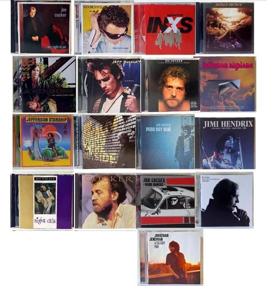 Pop & Rock cd's  'H - K' 1  (zie omschrijving), Envoi, Utilisé, Pop