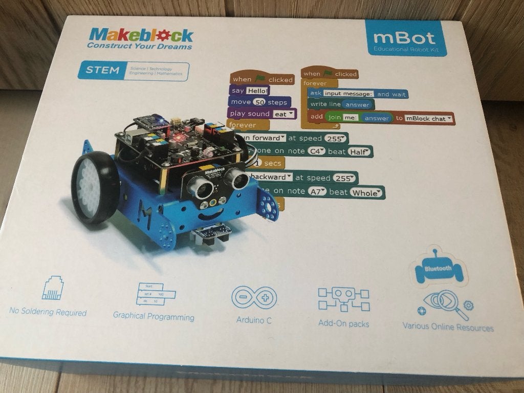 mBot, Ophalen, Zo goed als nieuw