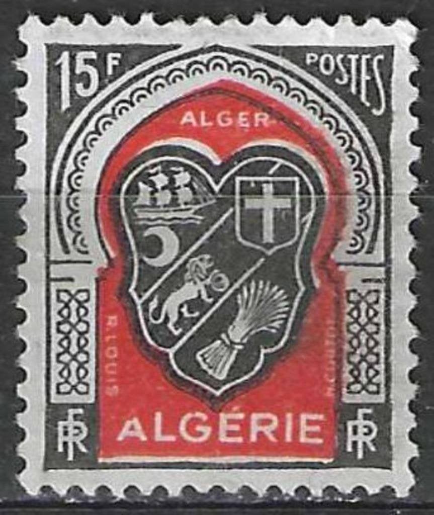 Algerije 1948 - Yvert 271 - Wapenschild Algiers (ST), Verzenden, Gestempeld